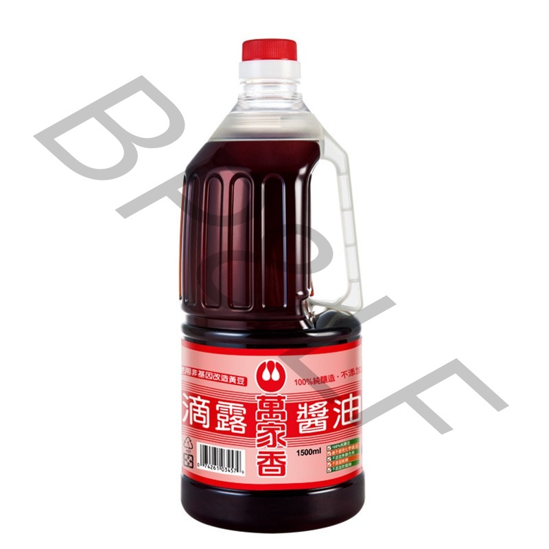 萬家香 滴露醬油1500ml