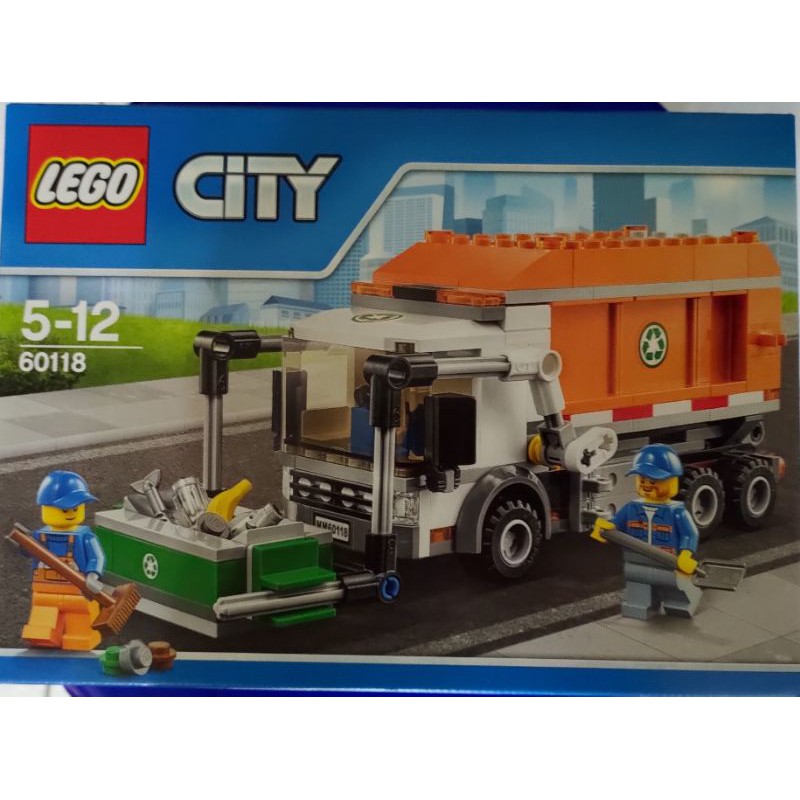 樂高 LEGO city 60118 垃圾車(全新品）