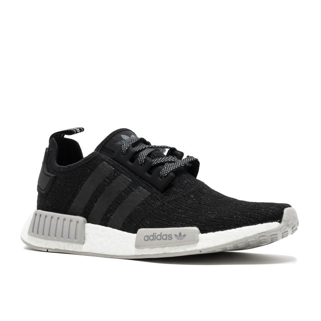 nmd black reflective