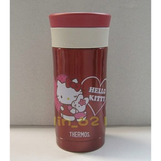 ◎叮咚生活館◎ THERMOS 膳魔師保溫杯350cc JMK-351-RK 紅色Hello Kitty款