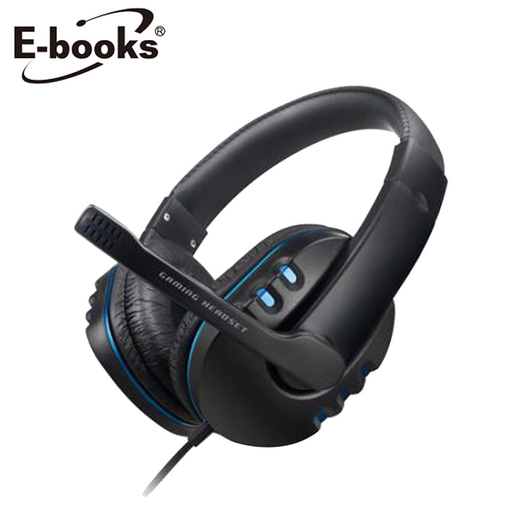 E-books 藍翼頭戴耳機麥克風 S93