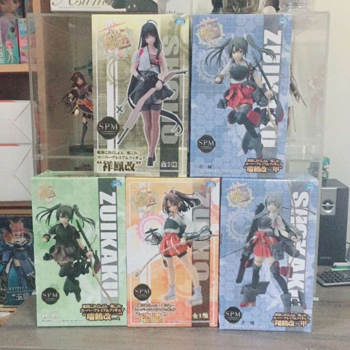 日版客 日版艦隊收藏sega Spm 翔鶴改二甲瑞鶴改二甲瑞鶴改二瑞鳳祥鳳改美少女艦娘公仔