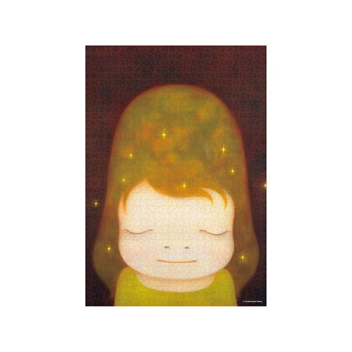 奈良美智 The Little Star Dweller 小星星通信拼圖 1000片 現貨！