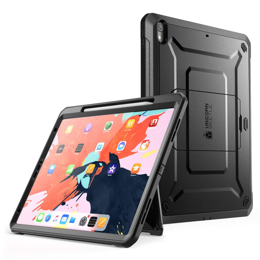 SUPCASE 2018 iPad Pro 11吋軍規防摔保護殼 支援Apple Pencil磁吸充電 內建螢幕保護膜