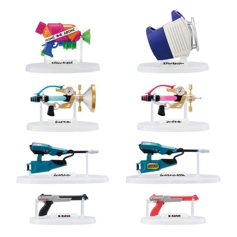Toy Alien 正版日版bandai 食玩splatoon 漆彈大作戰2 水槍武器合集3彈模型公仔 蝦皮購物