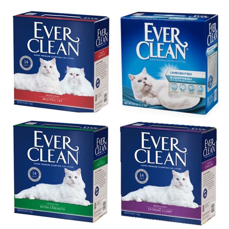 Ever Clean 藍鑽貓砂 25磅 手把斷掉出清下標區 藍標 紅標 綠標 白標 限宅配一張單兩箱