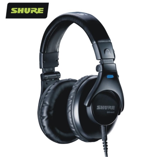 【鳳山名人樂器】Shure SRH440 專業錄音室 監聽耳機 原廠公司貨 保固兩年