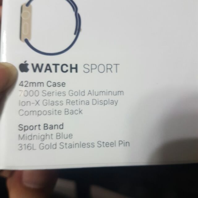 Apple watch Sport 42mm case 尾牙抽中的全新未拆 蘋果官方價12500 便宜賣7000