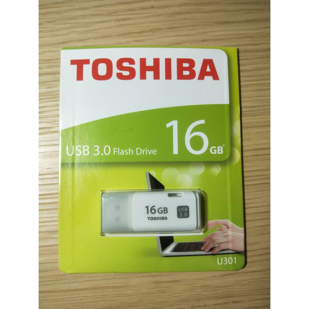TOSHIBA 16GB隨身碟 USB 3.0 二手近全新