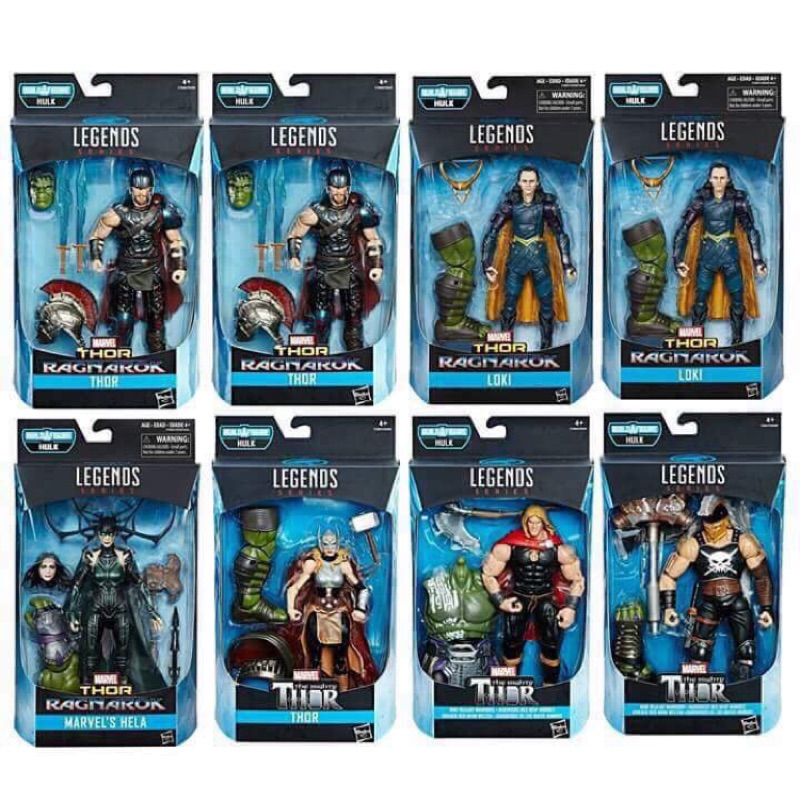 (卡司現貨） Marvel Legends 漫威傳奇 雷神索爾 電影3 諸神黃昏 6吋 一套8隻 加 BAF 浩克