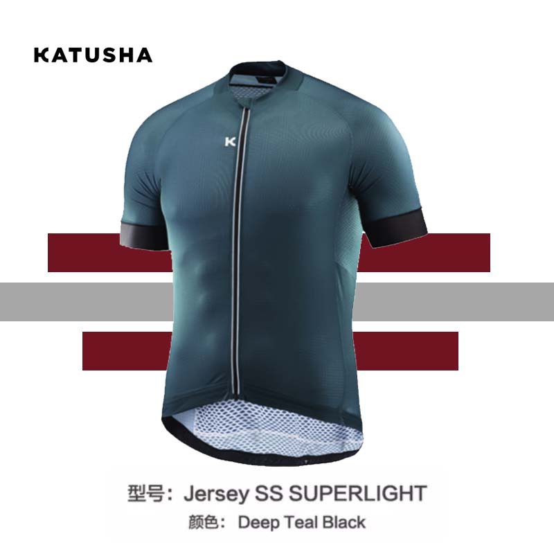 KATUSHA  superlight 超輕系列 春夏短袖車衣-橄欖綠色
