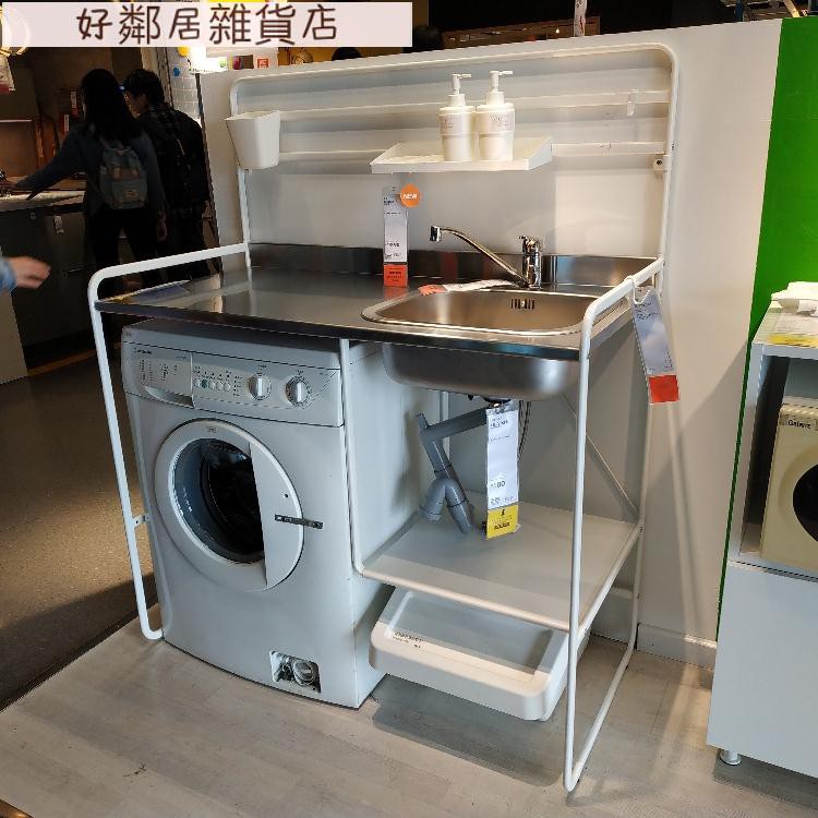 現貨免運 宜家獨立櫥櫃移動廚房操作台帶不銹鋼水槽不鏽鋼平台不銹鋼洗碗台洗菜槽洗碗槽洗手洗滌槽流理台 蝦皮購物