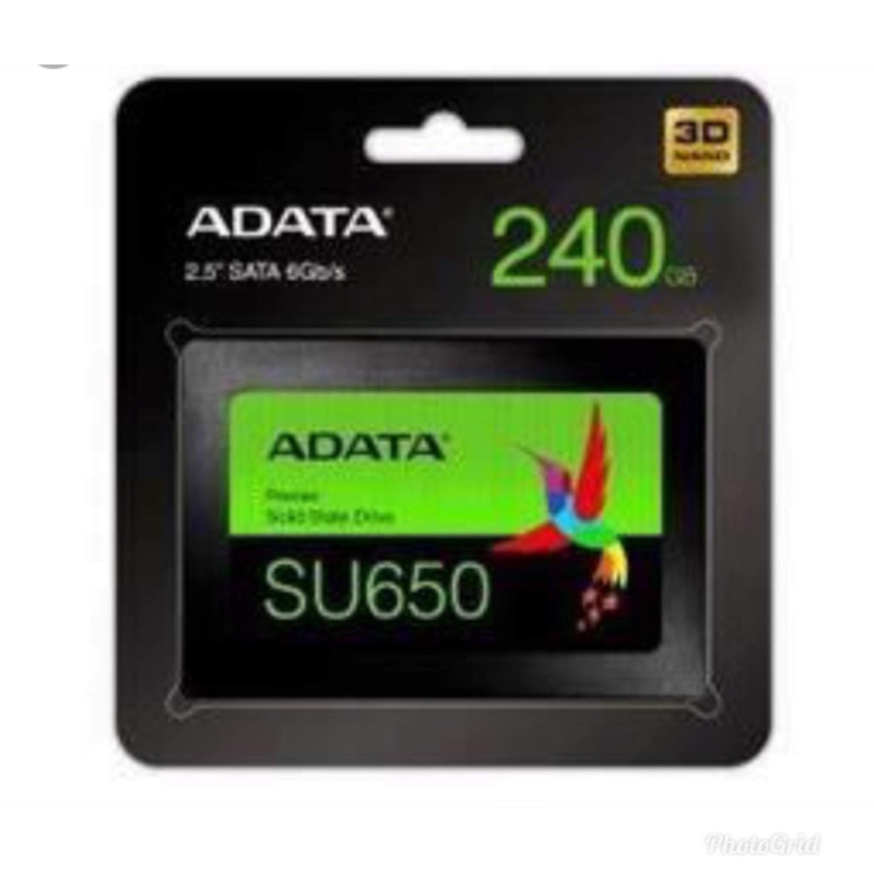 【Mr.萬能】現貨秒出 ADATA SU650 240G 2.5吋 固態硬碟 SSD