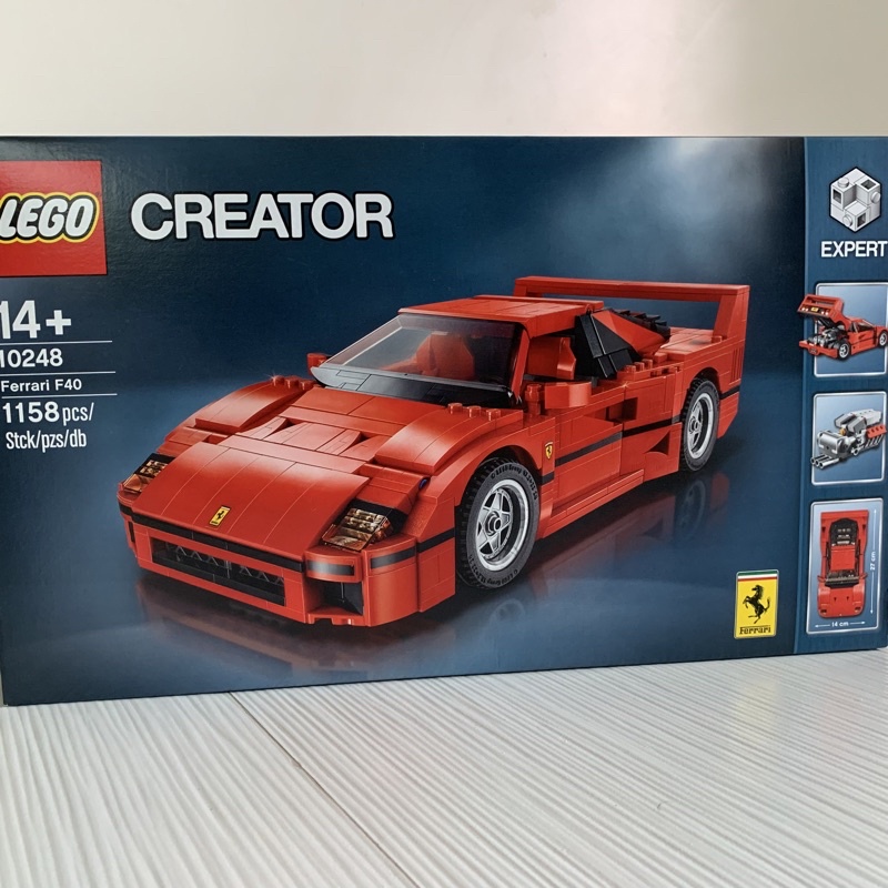 ［全新］LEGO CREATOR 10248 Ferrari F40 樂高 法拉利