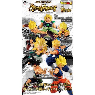 七龍珠 Rising Fighters with DRAGONBALL LEGENDS 一番賞 公仔