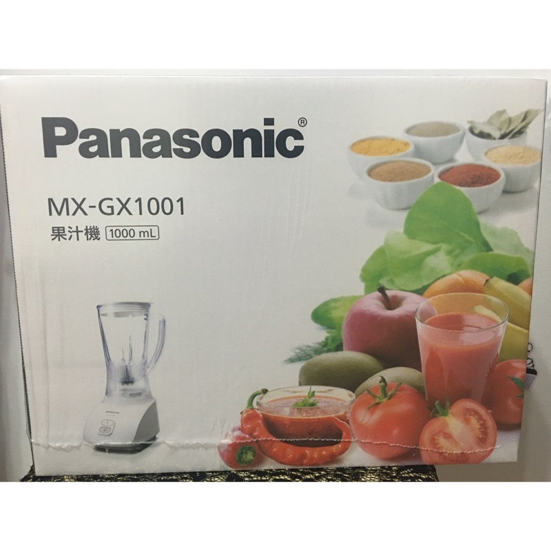 Panasonic 國際牌 1000ml 果汁機MX-GX1001 可碎冰 不鏽鋼刀