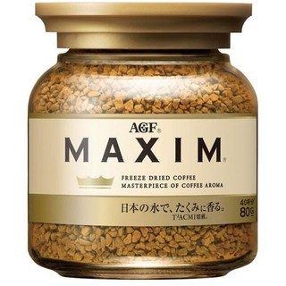 日本 AGF MAXIM 咖啡 無糖 黑咖啡 80g 奢華咖啡