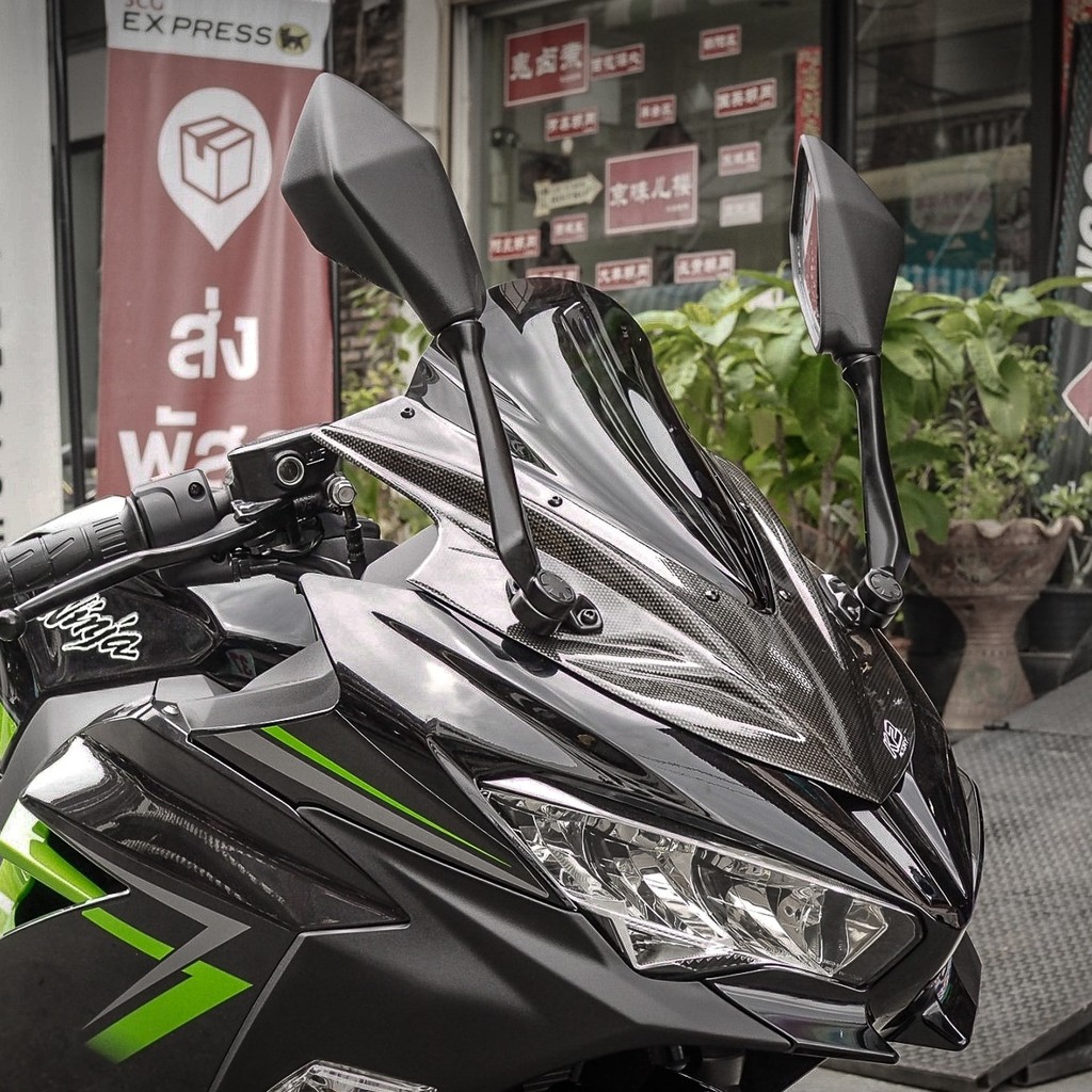 kawasaki Ninja400 忍者400 專用風鏡 雙層 多色可選 加高風鏡 18-21 風鏡