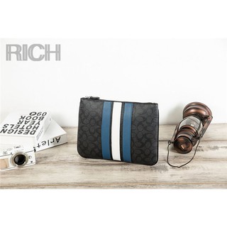 臺灣現貨【Rich睿趣】防刮防潑水皮革大手拿包-手抓包手提包檔案包公文包小包隨身包錢包旅行包休閒包精品外出包 C0054