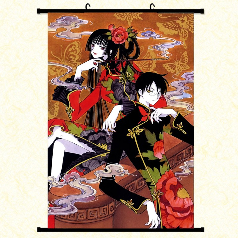 四月一日君尋動漫周邊海報壹原侑子百目鬼靜卷軸掛件臥室掛畫現貨 蝦皮購物