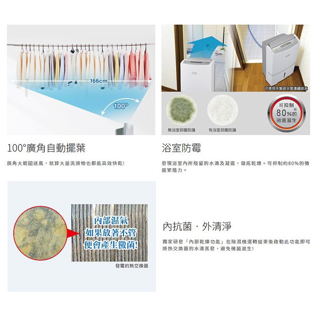 Mitsubishi 三菱 16l日本製大容量強力型除濕機mj E160hn Tw 廠商直送 蝦皮購物