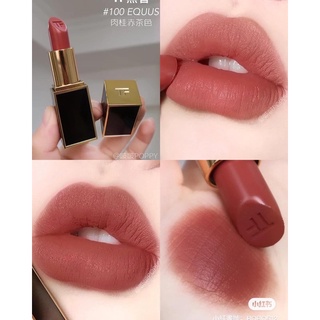 (.)TOM FORD 經典黑管全新色 設計師微霧唇膏 3g #100伯爵奶茶EQUUS（霧面）