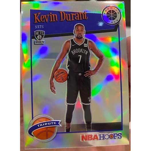 NBA 球員卡 Kevin Durant 2019-20 Hoops Premium Prizms Silver 亮面