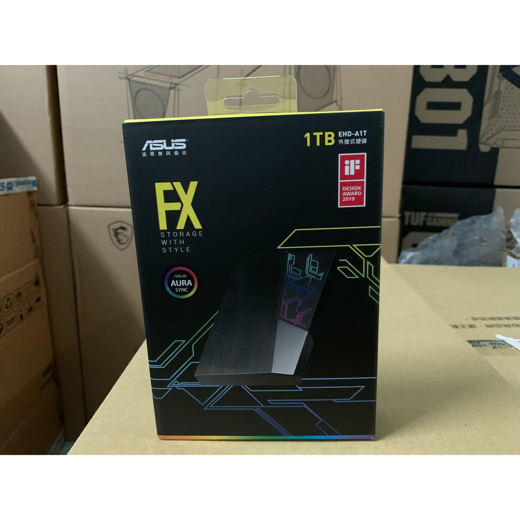 全新現貨  華碩 ASUS FX (EHD-A1T) 1TB USB3.1 2.5吋電競硬碟