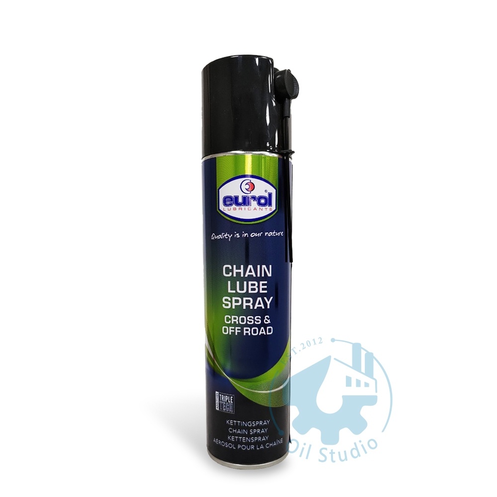 【美機油】 EUROL CHAIN LUBE SPRAY CROSS&OFF ROAD 越野適用 鏈條噴霧 蝦皮購物