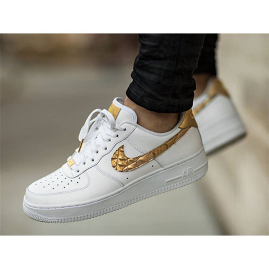 air force 1 low cr7 golden patchwork