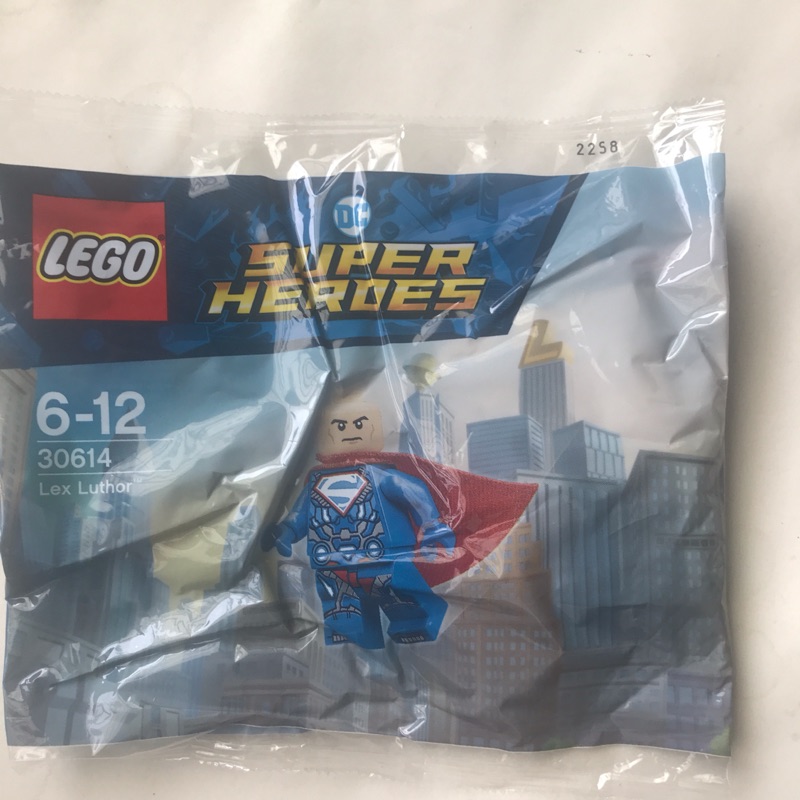 樂高 30614 超人 雷克斯 超級英雄 系列 lego lex luthor polybag 台北市可面交 積木 人偶