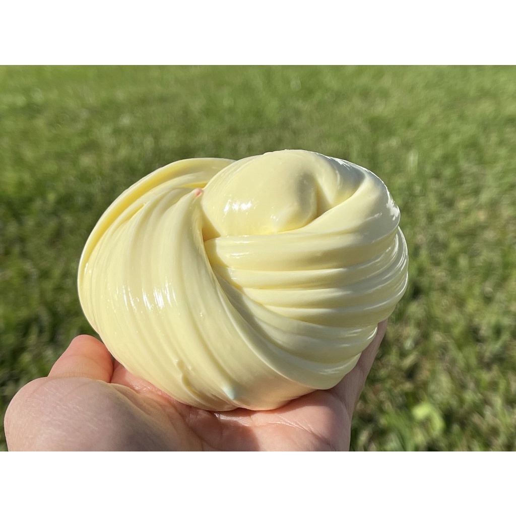 🍰奶油蛋糕｜Slime 史萊姆 實色款 淡黃色 🉑起泡 100ml
