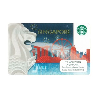 Starbucks 新加坡星巴克 2015 Singapore 新加坡城市隨行卡