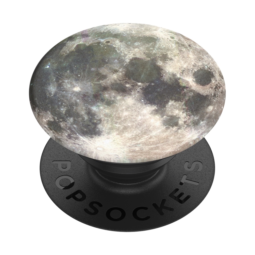 泡泡騷 PopSockets 可伸縮手機氣囊支架  月球 <可替換泡泡帽>