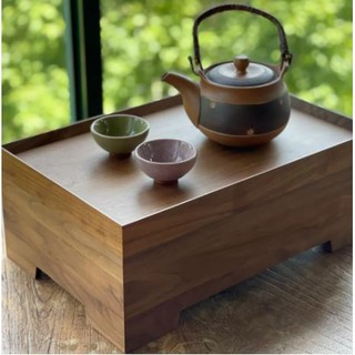 胡桃實木 木盒 木頭收納盒 茶具收納盒 (大木盒)