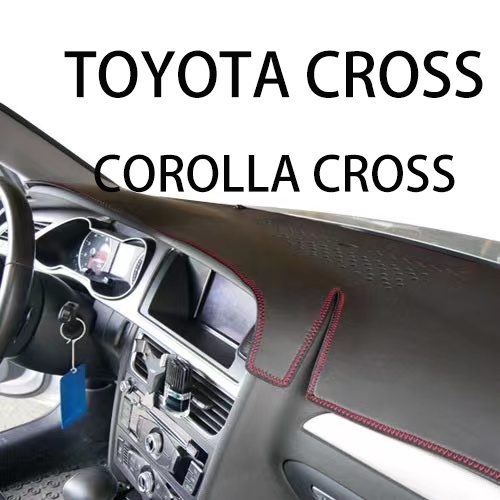 免運【小網巾購物】AGR SVR 纖鞣革避光墊 皮革 TOYOTA  COROLLA CROSS【仿皮材質 可濕巾擦拭】