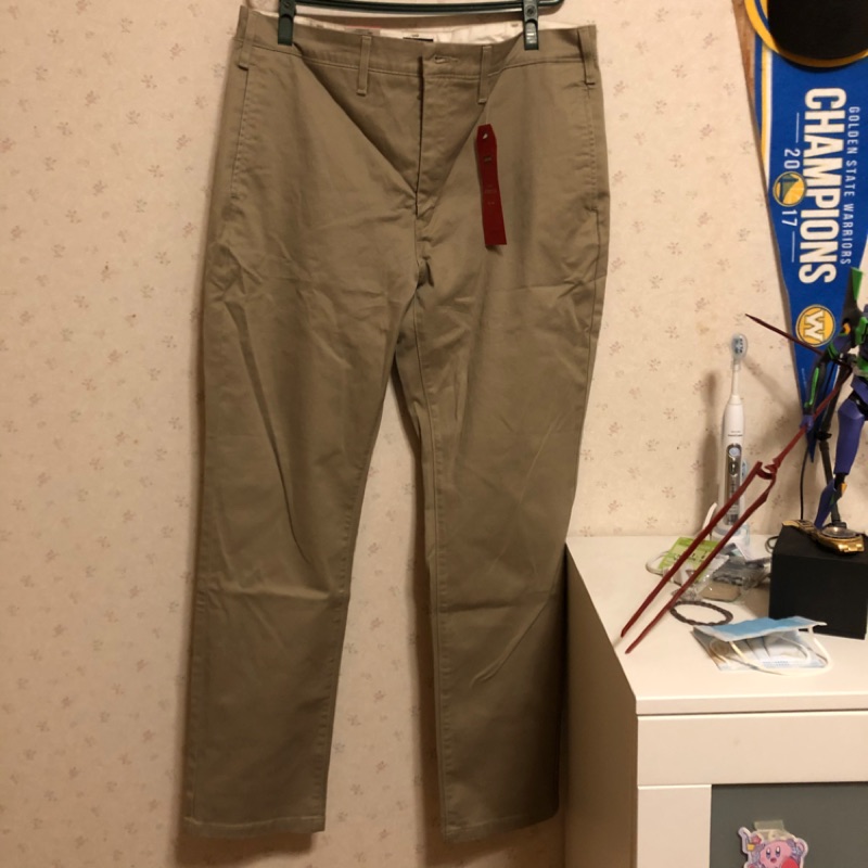 全新 Levi’s Levis Chino Pants  卡其 重磅  直筒褲 工作褲 百搭 休閒褲511 34腰