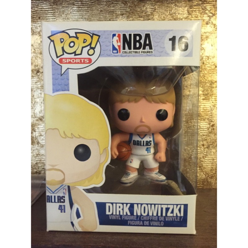 POP NBA Dirk Nowitzki 小公仔 全新美國公司貨