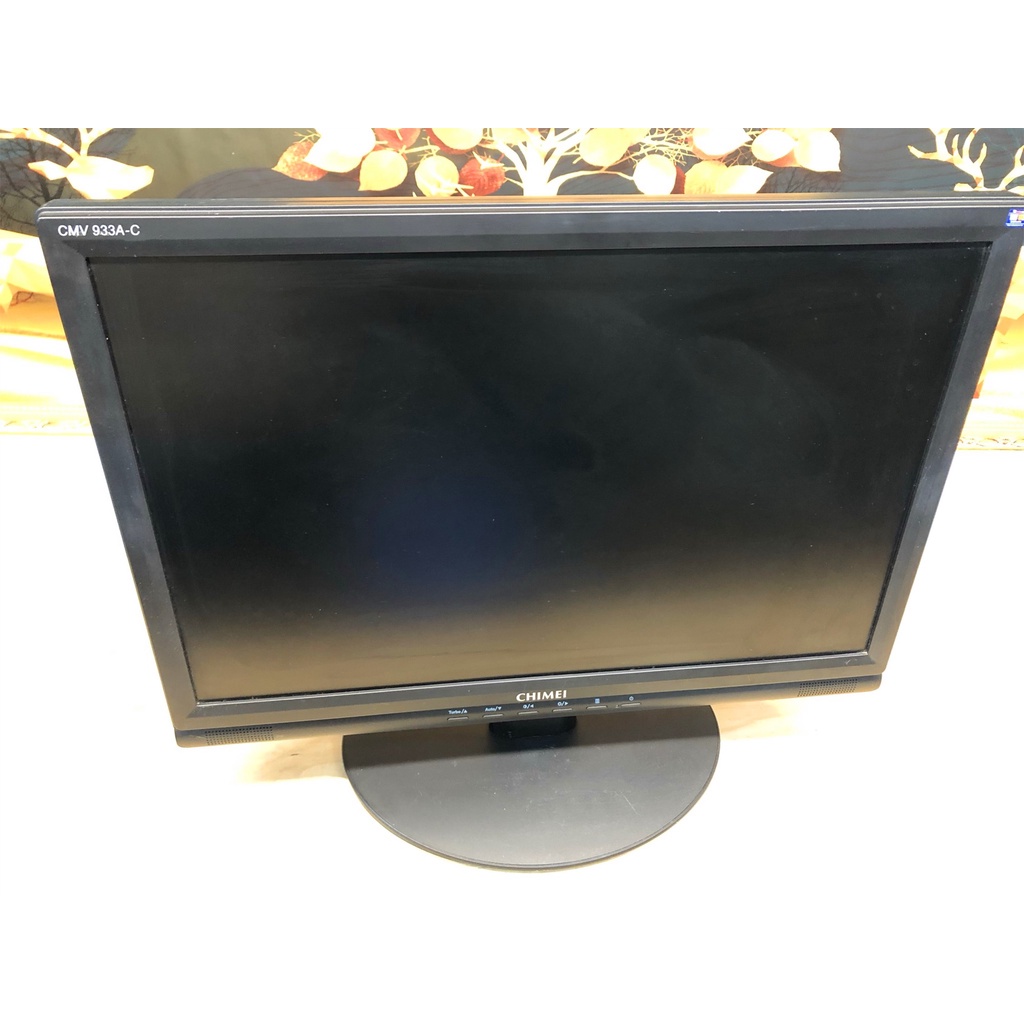 奇美 CHIMEI CMV 933A-C 19吋 LCD 液晶螢幕 顯示器 寬螢幕 內建喇叭 二手良品 🖥️