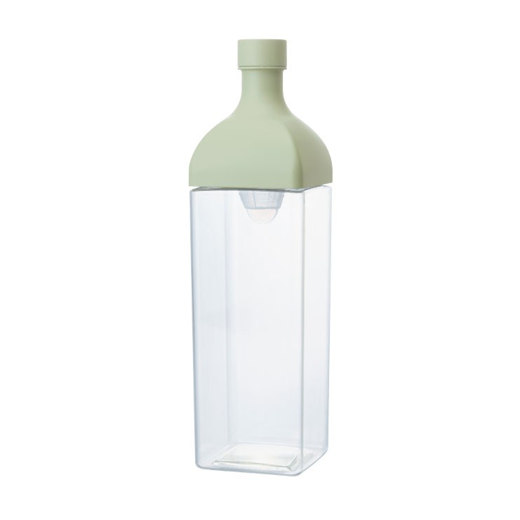 Hario 方形冷泡茶壺-粉綠色 1200ml KAB-120-SG