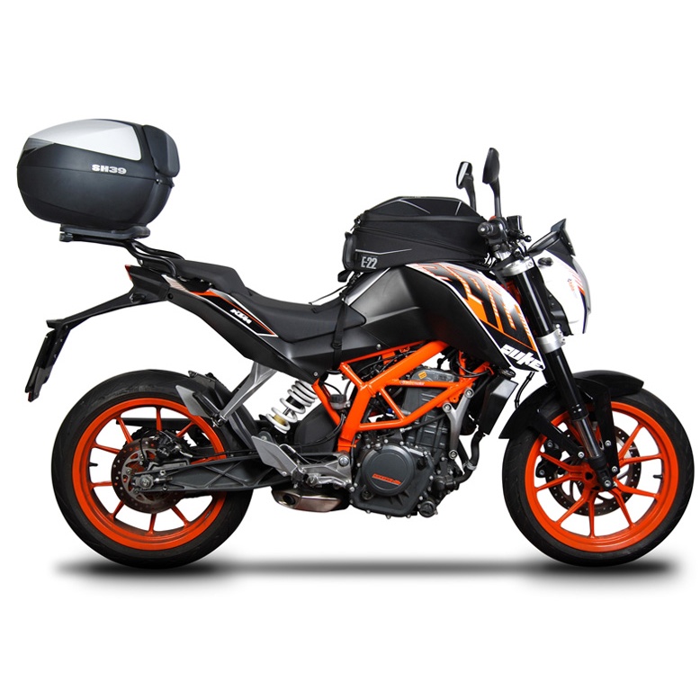 西班牙SHAD 專用後架 KTM DUKE 390(2014-16)後箱後架組合 台灣總代理 摩斯達有限公司