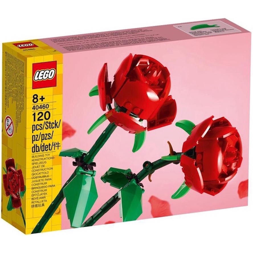 【CubeToy】店面 380元 / 樂高 40460 玫瑰花 / 花 花藝收藏 - LEGO Roses -