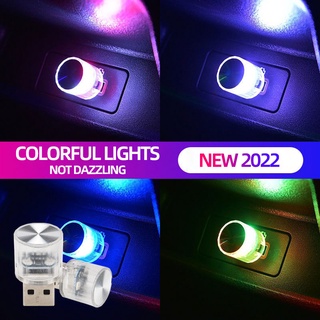 車載迷你 USB Led 氛圍燈裝飾燈, 用於聚會環境造型的汽車便攜式插頭玩汽車內飾 Led