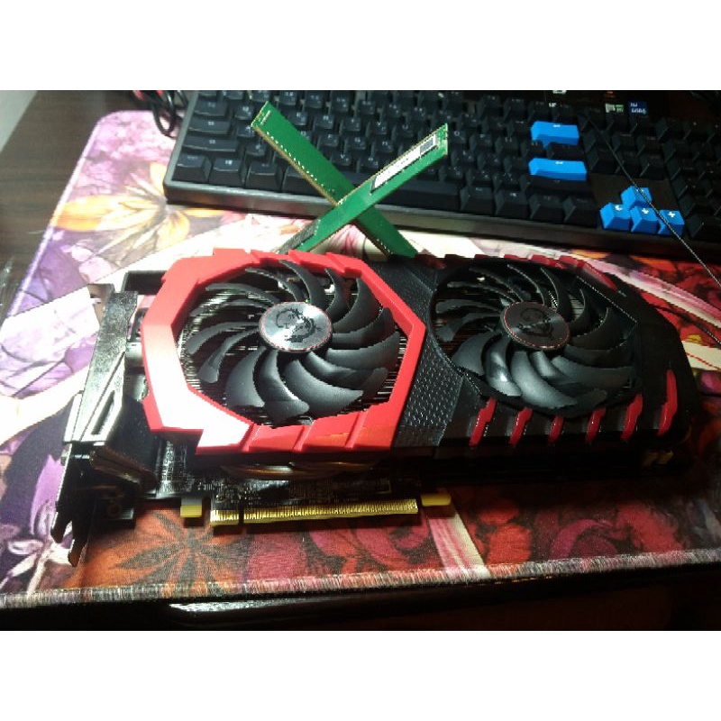 微星RX580 8G 紅龍非礦卡 附完整盒裝