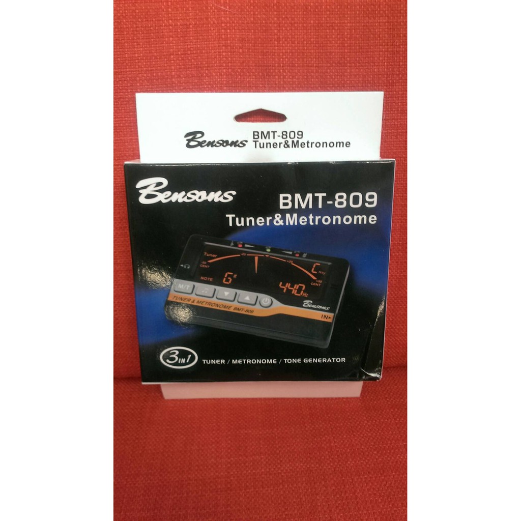 (二手)Bensons BMT-809 調音器 節拍器 音頻發聲器 三合一