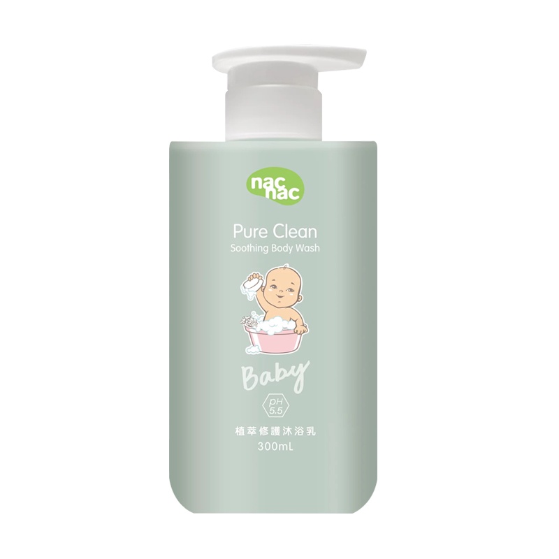 Nac Nac 植萃修護沐浴乳300ml 可愛婦嬰