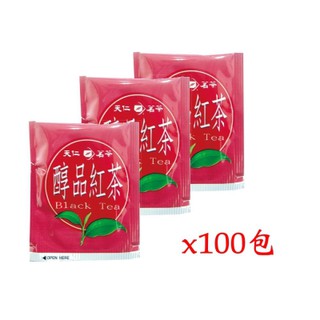 【天仁茗茶】醇品紅茶.阿薩姆紅茶袋茶防潮包茶包2gx100包*3袋