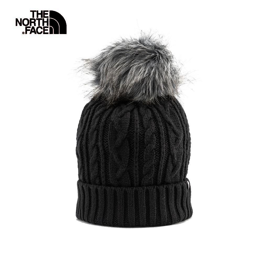 The North Face 保暖毛球針織帽 黑 NF0A3FJMJK3