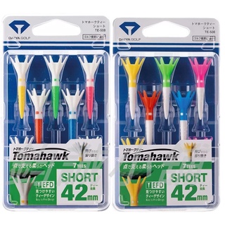 [臺灣現貨] 日本原裝進口 DAIYA Golf Tomahawk TE-508 高耐用短TEE