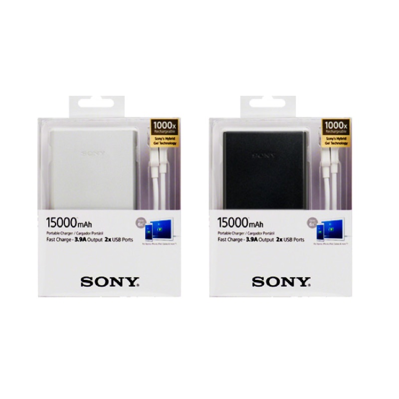 Sony Cp S15 行動電源15000mah 黑色香港行貨 行動電源 手機及配件 電子產品 友和yoho 網購電器及電子產品